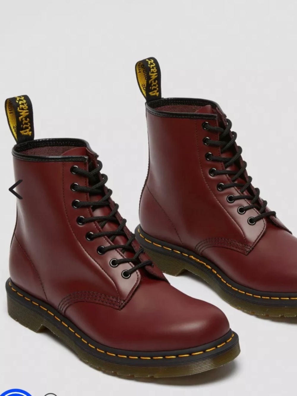 Cherry Red Doc Martens Women’s 1460 size 7